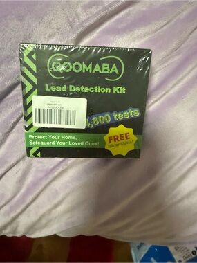 QOOMABA Lead Detection Kit - Black & Green Packaging